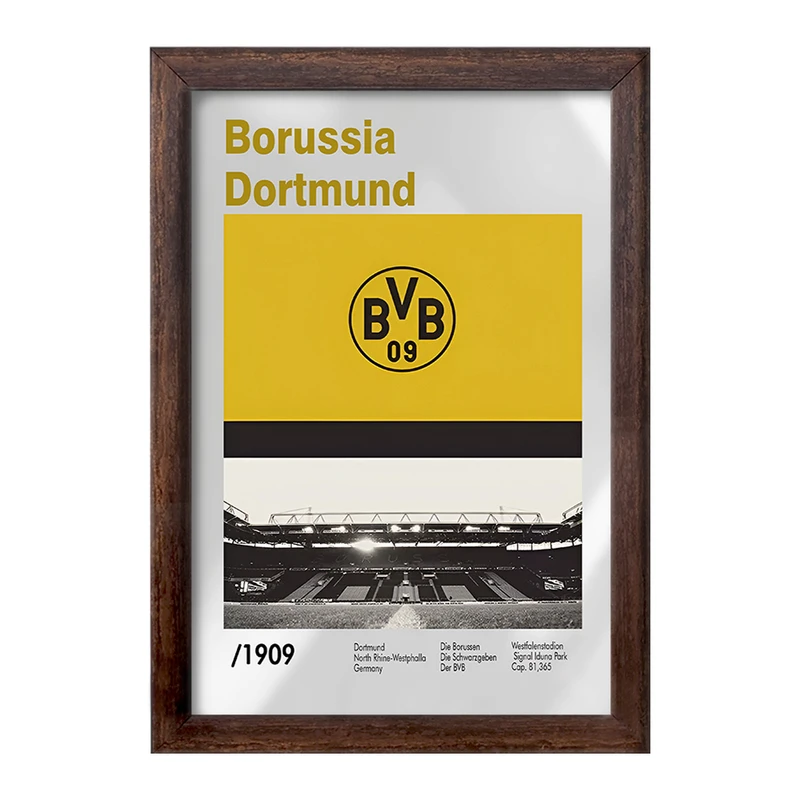 تابلو خندالو طرح دورتموند (Borussia Dortmund) کد F13872