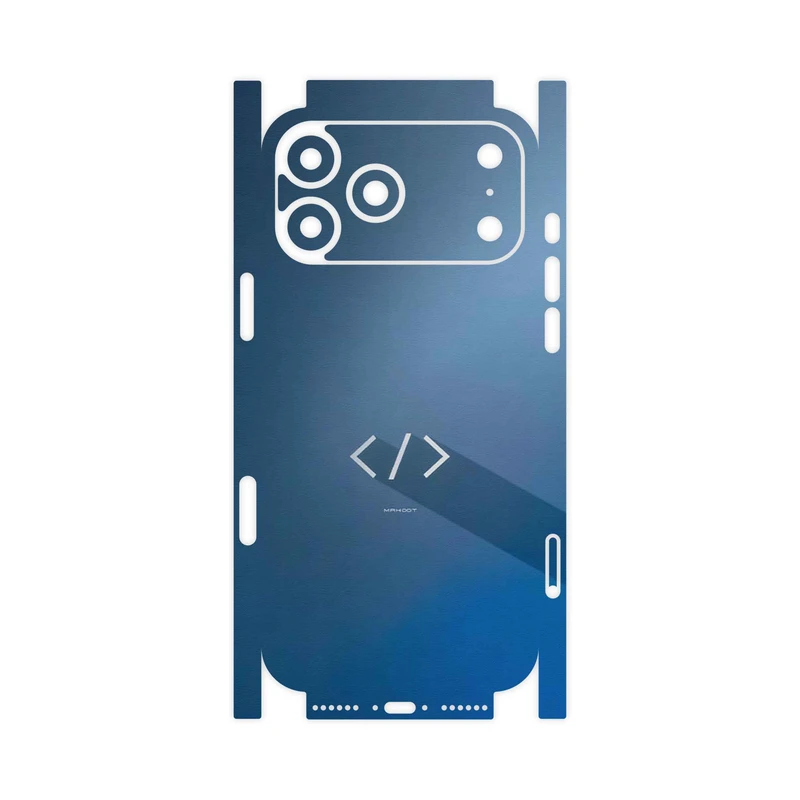 برچسب پوششی ماهوت مدل Minimal Coding icon-FullSkin مناسب برای گوشی موبایل اپل iPhone 17 Pro Max