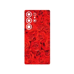 MAHOOT Red_Flower Cover Sticker for Samsung Galaxy S25 Ultra