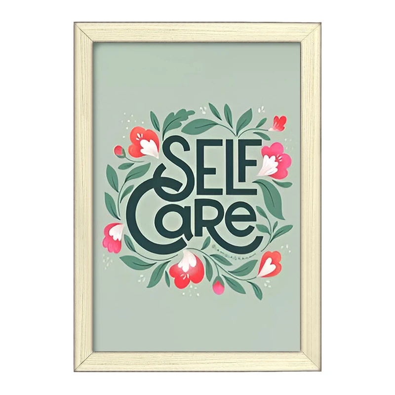 تابلو خندالو طرح Self Care کد F7433