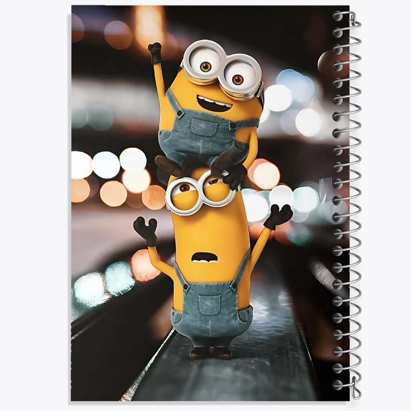 دفتر مشق 50 برگ خندالو طرح مینیون ها (Minions) کد N7471