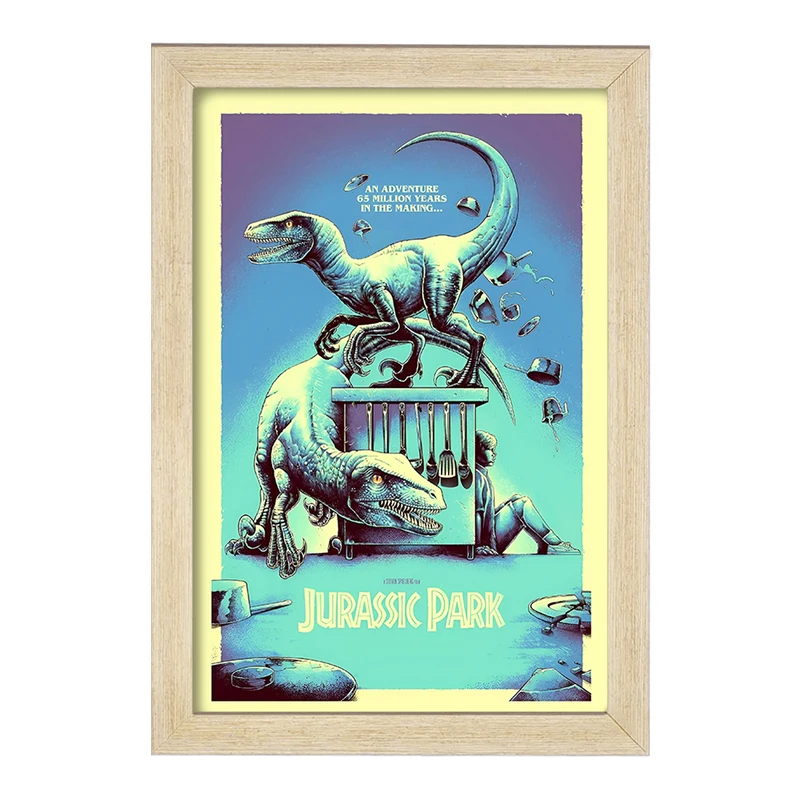 تابلو خندالو طرح ژوراسیک (Jurassic Park) کد F13771