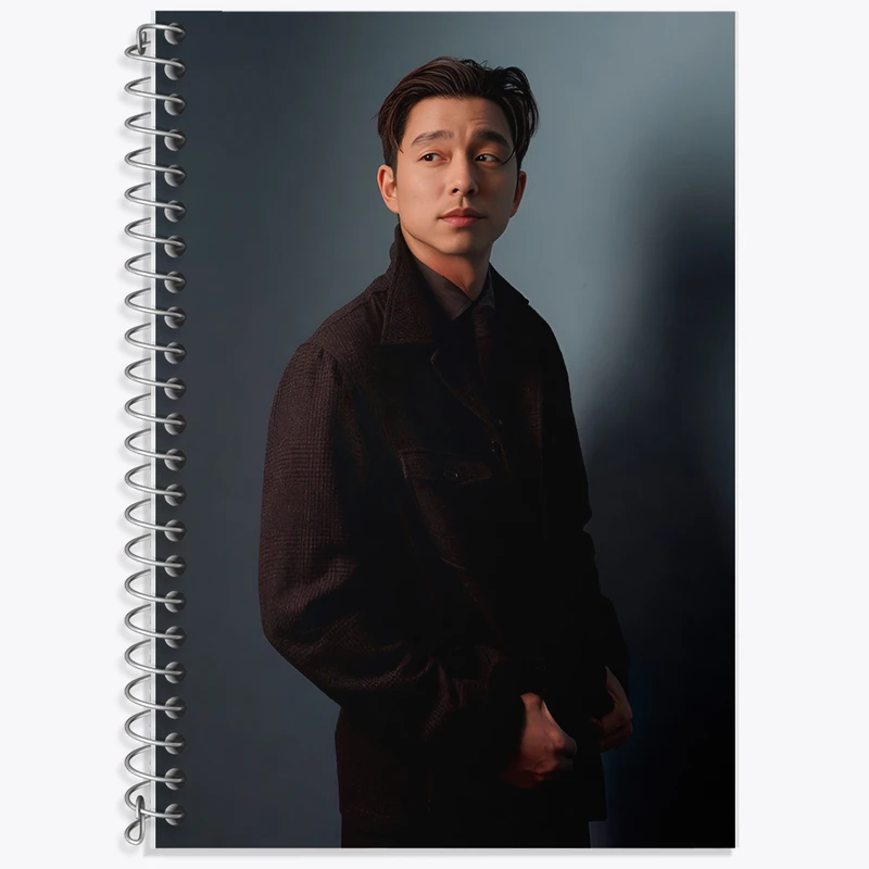 دفتر زبان 50 برگ خندالو مدل دو خط طرح گونگ یو کد F11150