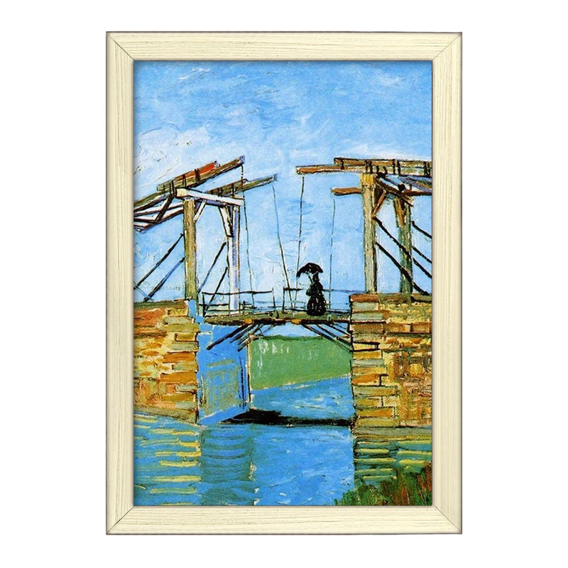 تابلو خندالو طرح نقاشی پل لنگوئیس در ارل اثر ونسان ونگوگ کد 25462