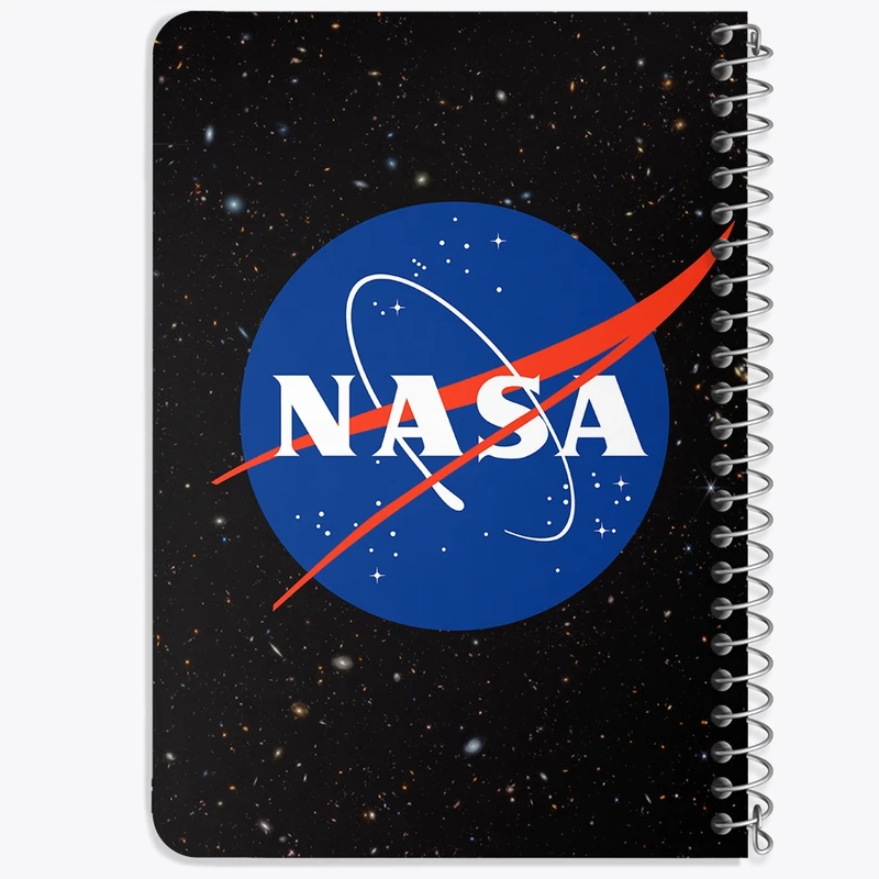 دفتر یادداشت 50 برگ خندالو طرح ناسا NASA  کد 1936
