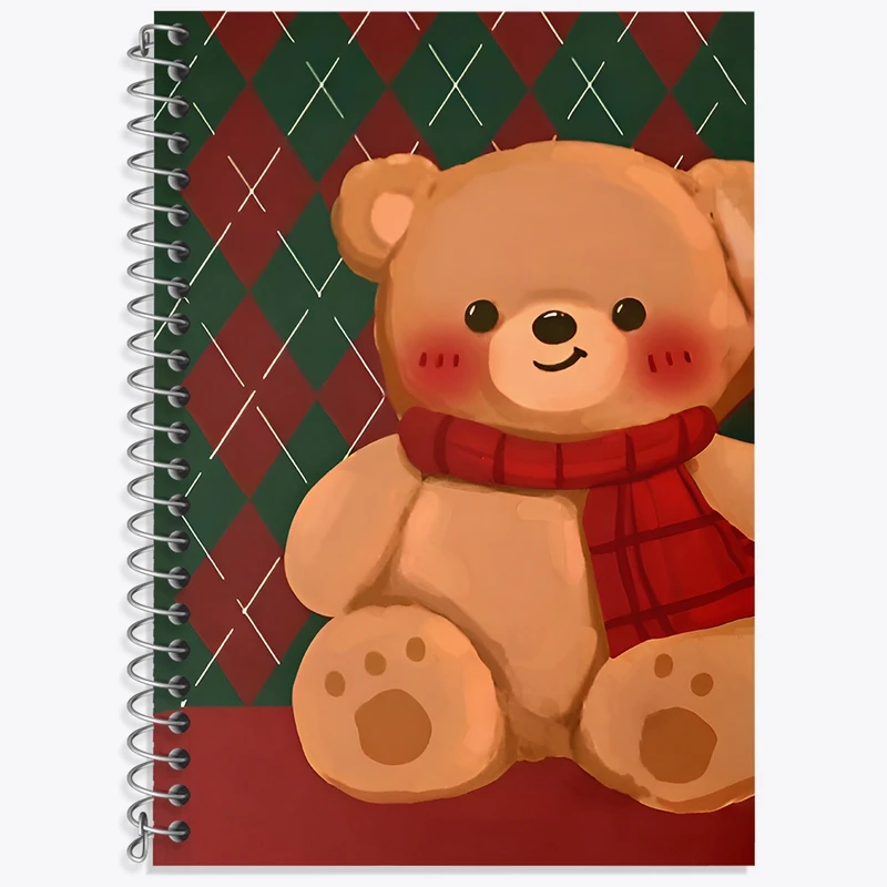 دفتر لغت 50 برگ خندالو طرح خرس بامزه کد N6463