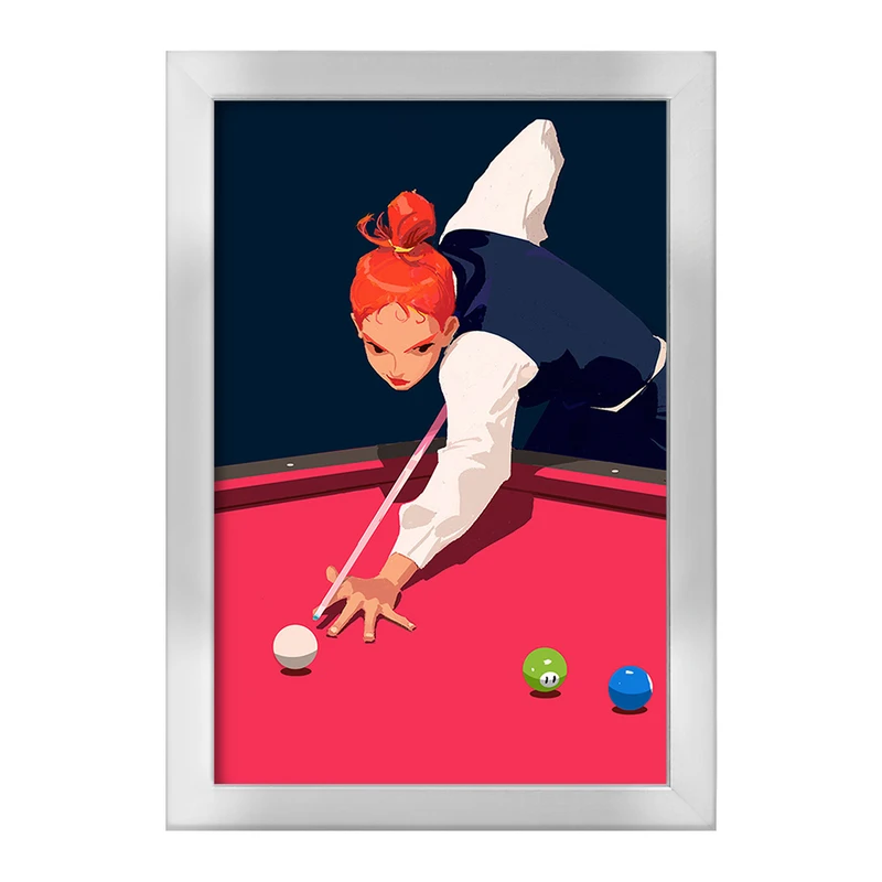 تابلو خندالو طرح بیلیارد Billiard کد 28118