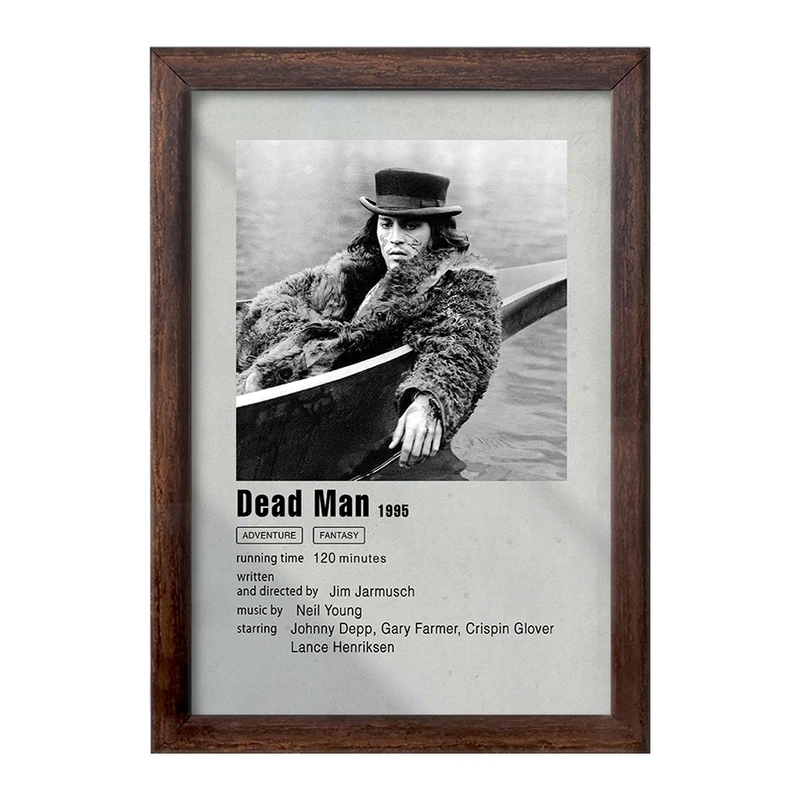 تابلو خندالو طرح مرد مرده (Dead Man) کد F11300