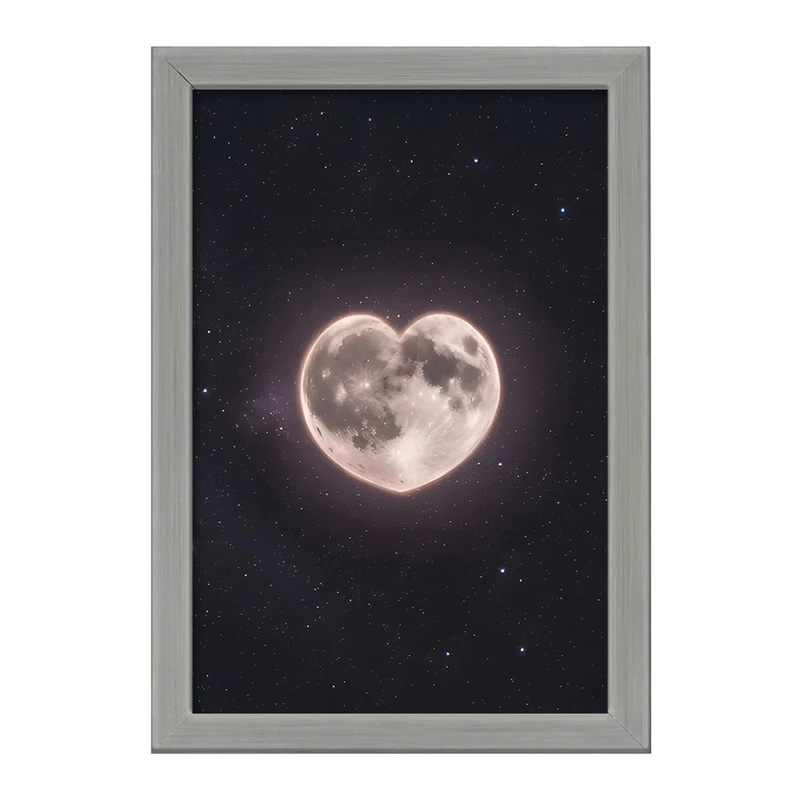 تابلو خندالو طرح ماه (Moon) کد F9470