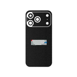 MAHOOT Minimal Keyboard Icon Cover Sticker for Apple iPhone 17 Pro