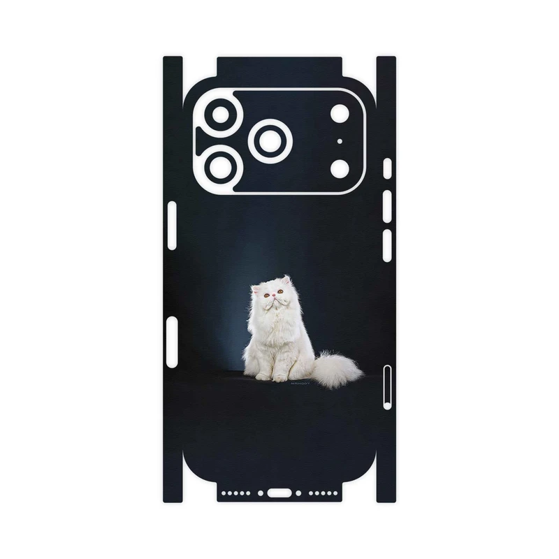 برچسب پوششی ماهوت مدل Persian_cat-FullSkin مناسب برای گوشی موبایل اپل iPhone 17 Pro