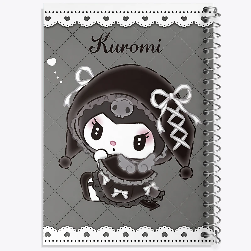 دفتر نقاشی 50 برگ خندالو طرح کرومی (Kuromi) کد N9042