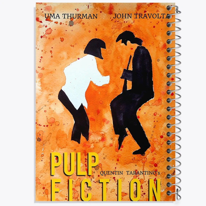 دفتر مشق 50 برگ خندالو طرح پالپ فیکشن (Pulp Fiction) کد F11359