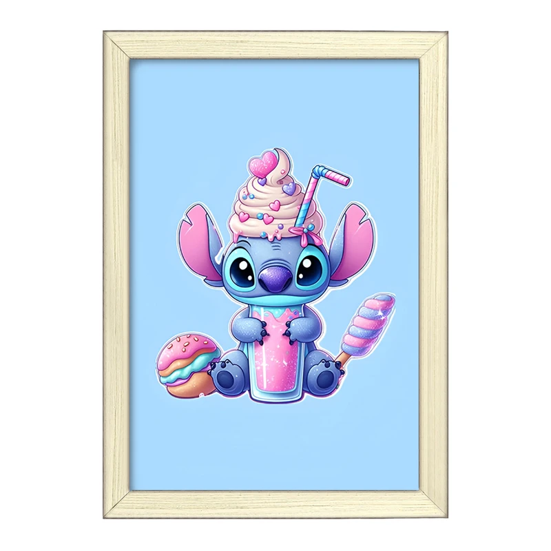 تابلو خندالو طرح استیچ کد F3331