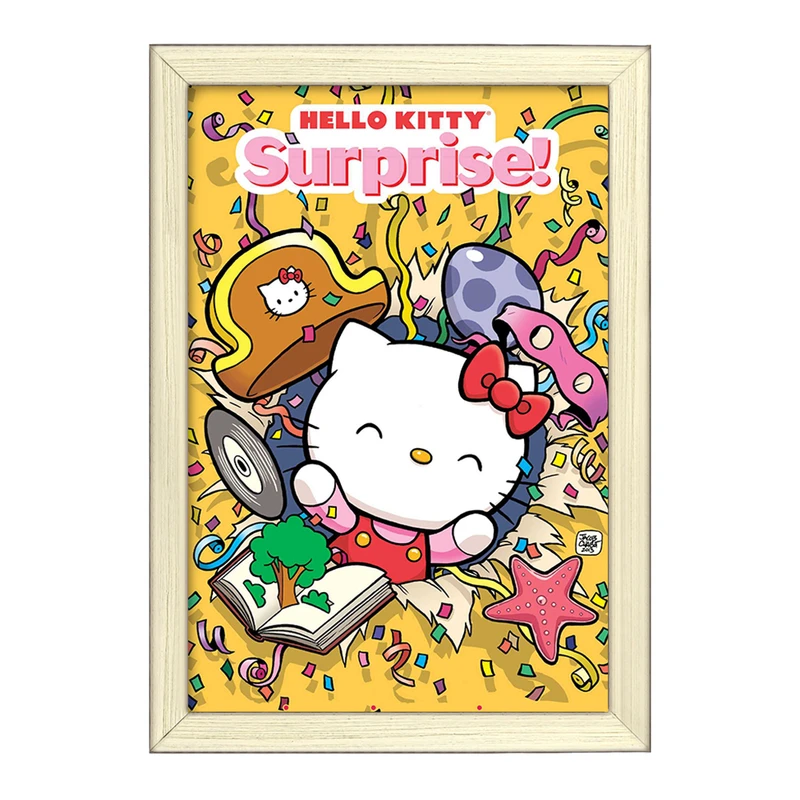 تابلو خندالو طرح هلو کیتی کد 24751