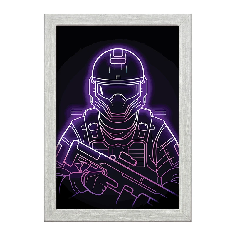 تابلو خندالو طرح کال آف دیوتی (call Of Duty) کد F2305