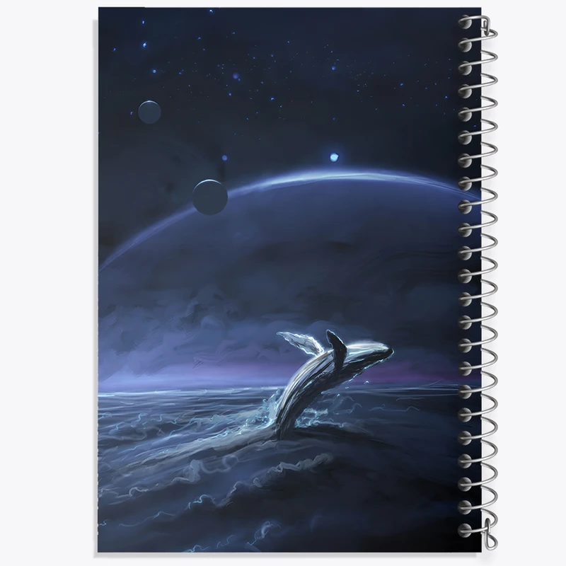 دفتر نقاشی 50 برگ خندالو طرح وال و فضا کد F12550