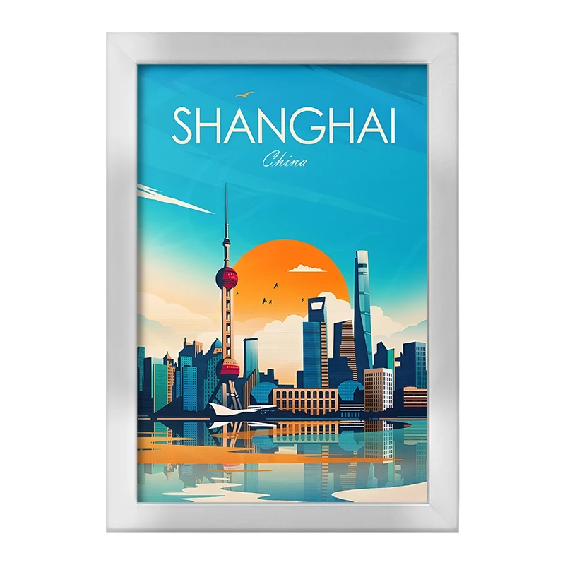 تابلو خندالو طرح شانگهای (Shanghai) کد F6307