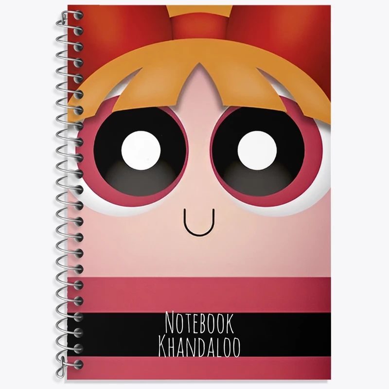 دفتر لغت 50 برگ خندالو طرح پاورپاف گرلز (The Powerpuff Girls) کد N7217