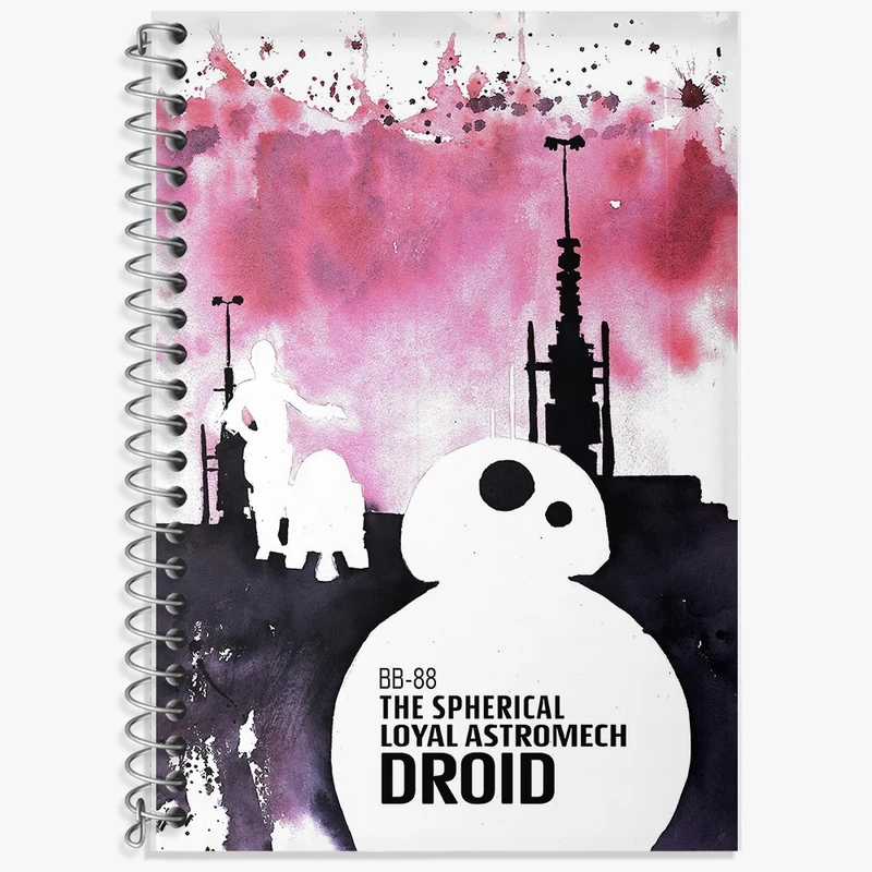 دفتر لغت 50 برگ خندالو طرح جنگ ستارگان (Star Wars) کد F11375