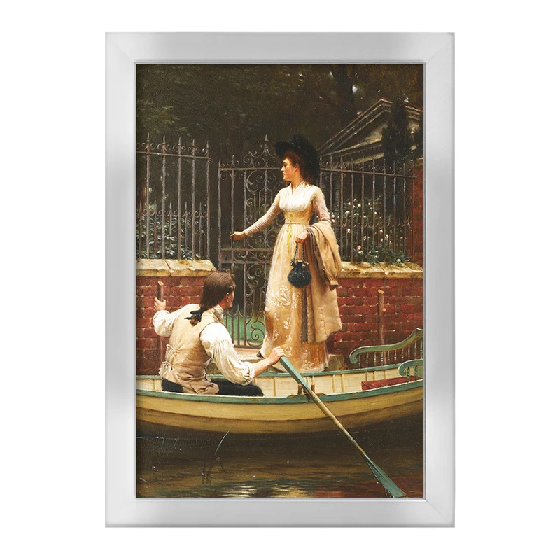 تابلو خندالو طرح نقاشی فرار اثر ادموند بلر لیتون کد F12470