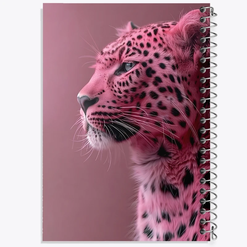 دفتر لیست خرید 50 برگ خندالو طرح پلنگ کد F3836