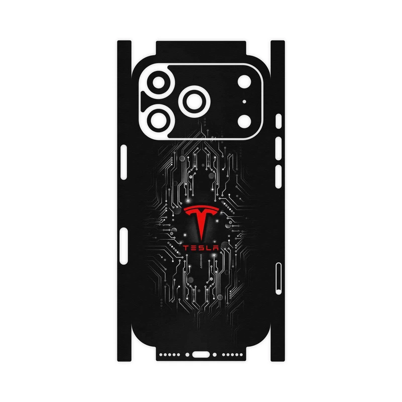 برچسب پوششی ماهوت مدل TESLA-FullSkin مناسب برای گوشی موبایل اپل iPhone 17 Pro