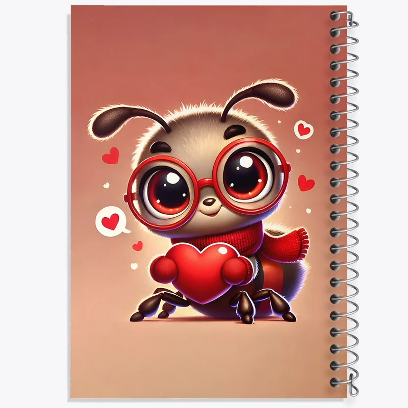 دفتر مشق 50 برگ خندالو طرح مورچه بامزه کد F11728