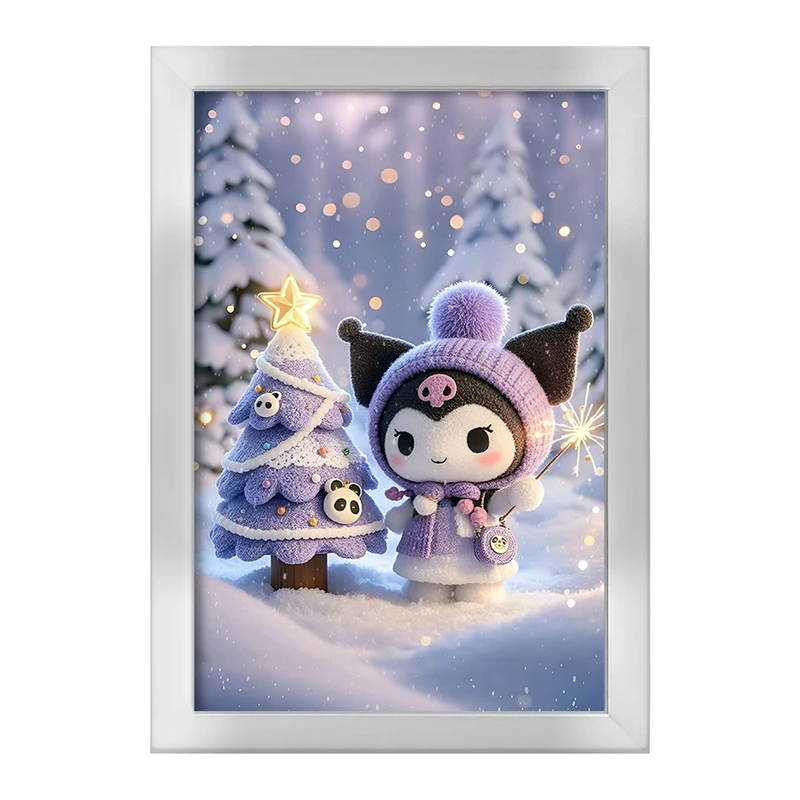 تابلو خندالو طرح کرومی (Kuromi) کد F10292