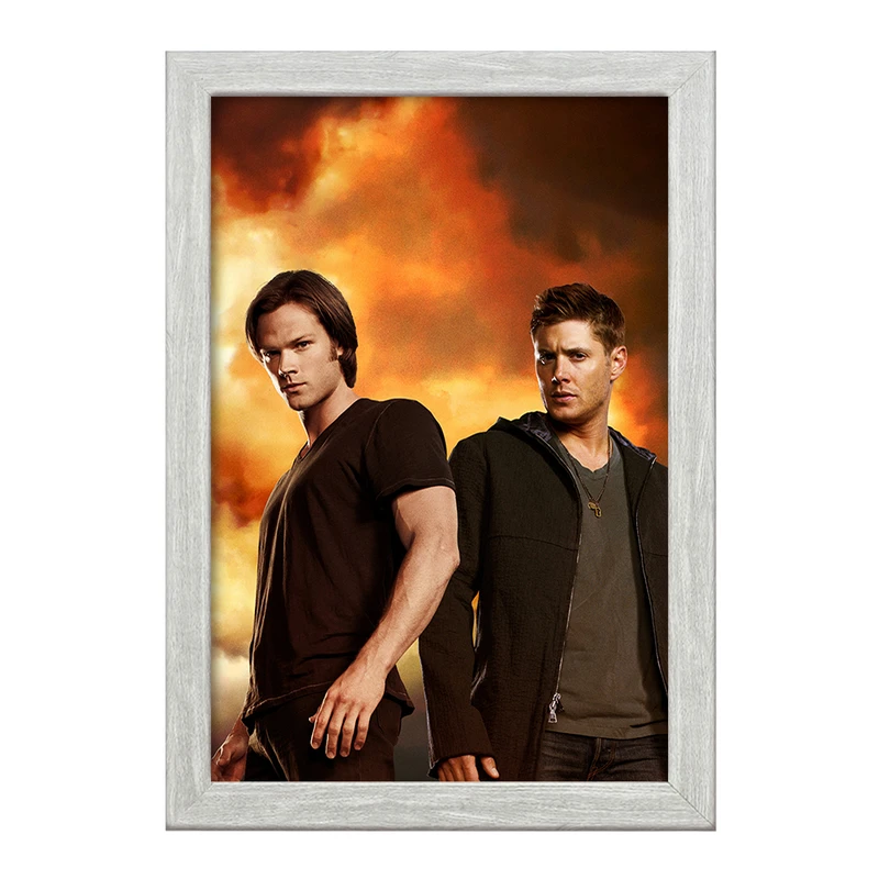 تابلو خندالو طرح سم و دین وینچستر سریال سوپرنچرال Supernatural کد 24512