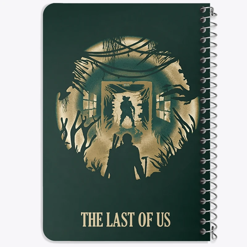 دفتر یادداشت 50 برگ خندالو طرح آخرین بازمانده از ما (The Last Of Us) کد F13591