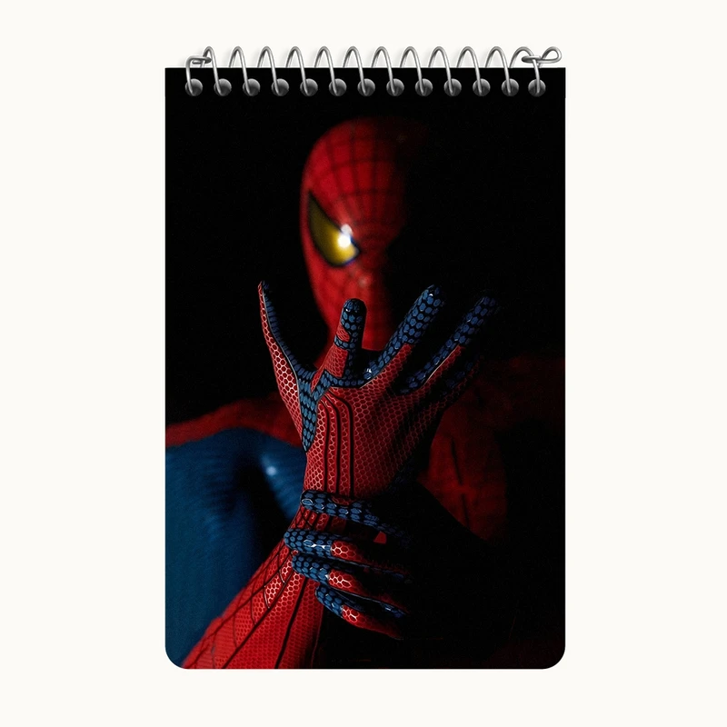 دفتر یادداشت 50 برگ خندالو طرح مرد عنکبوتی کد F12079