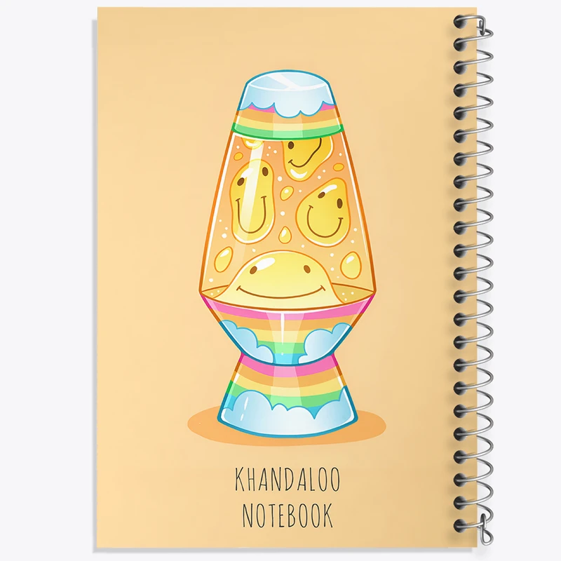 دفتر مشق 50 برگ خندالو طرح ایموجی (Emoji) کد N8833