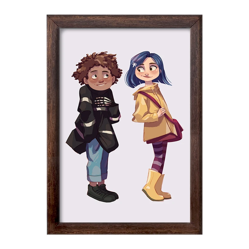 تابلو خندالو طرح کورالاین و اضافی Coraline  کد 20797