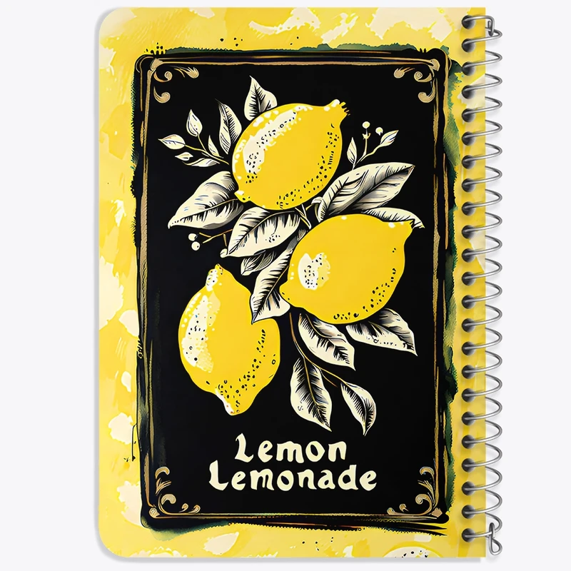 دفتر یادداشت 50 برگ خندالو طرح لیمو (Lemon) کد N8311