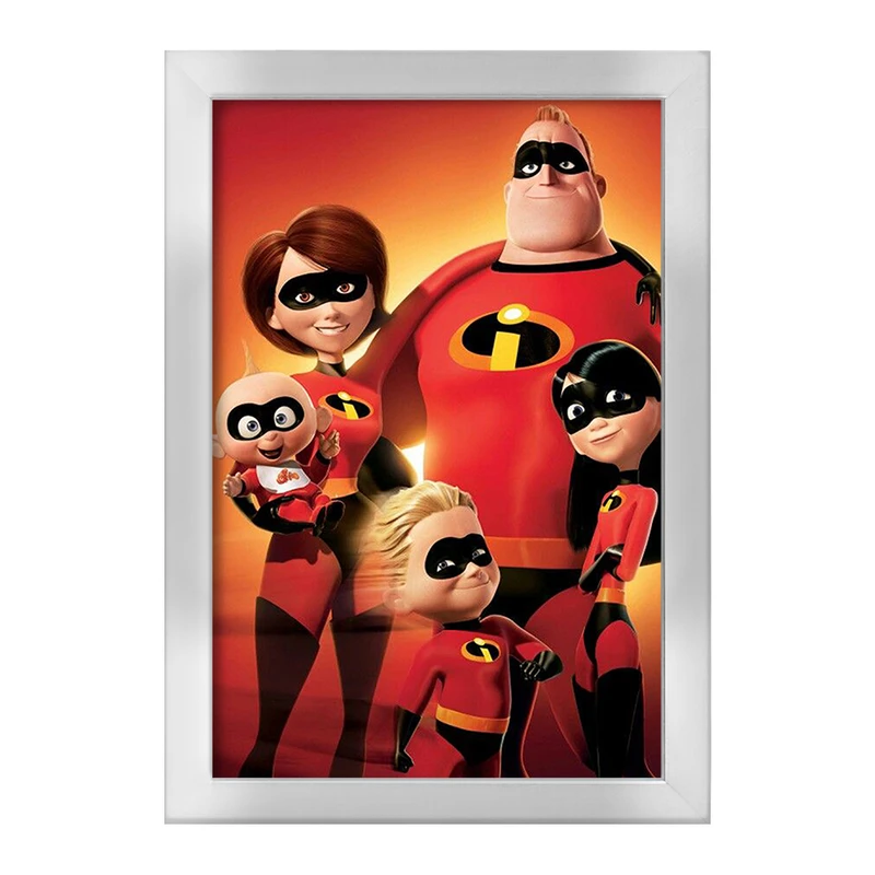 تابلو خندالو طرح شگفت انگیزان The Incredibles  کد 1841