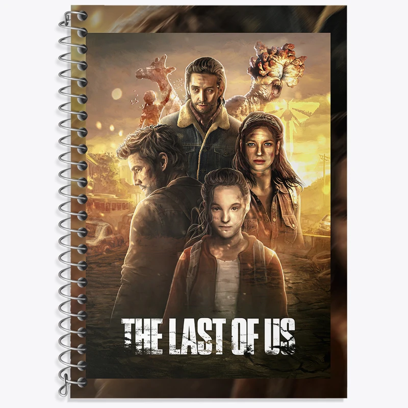 دفتر نت موسیقی 50 برگ خندالو طرح (The Last Of Us) آخرین بازمانده از ما کد N9320