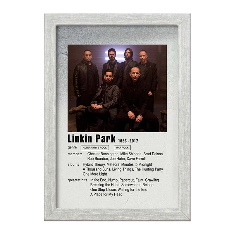 تابلو خندالو طرح لینکین پارک (Linkin Park)   کد F11234