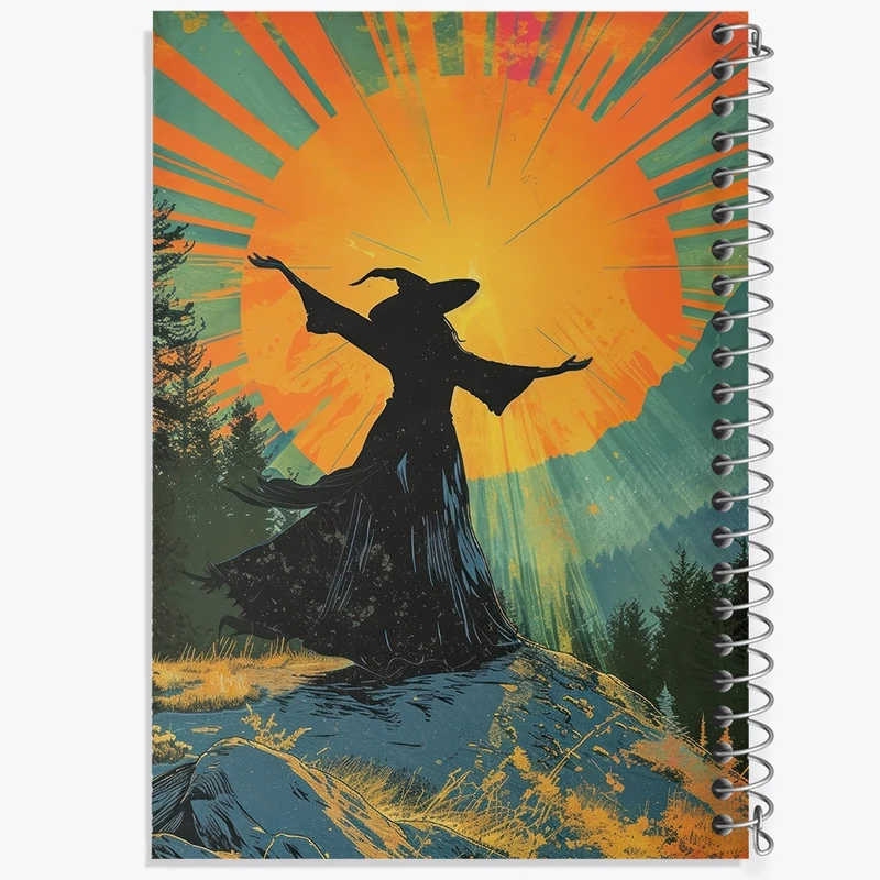 دفتر شطرنجی 50 برگ خندالو طرح جادوگر کد F3053