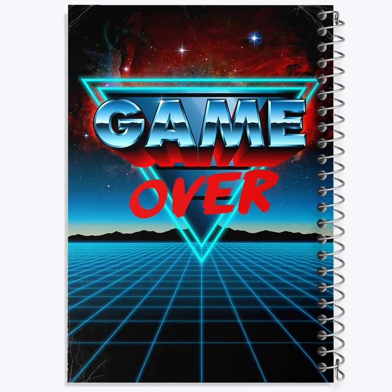 دفتر طراحی 50 برگ خندالو طرح Game کد F2510