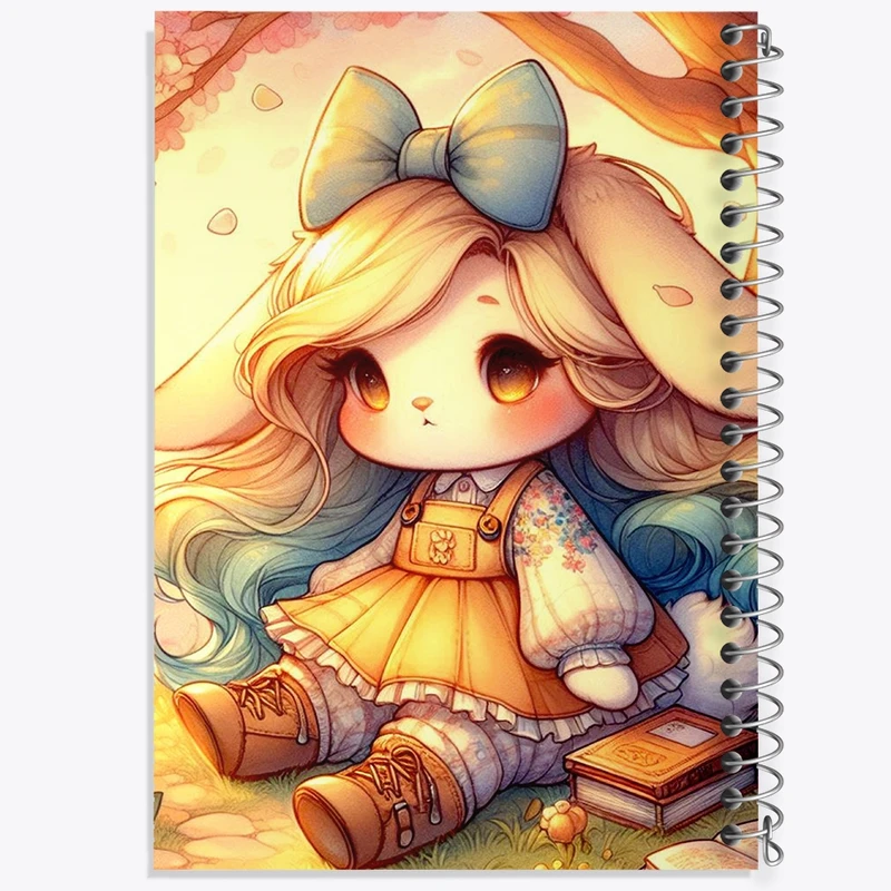 دفتر لیست خرید 50 برگ خندالو طرح خرگوش بامزه کد N7730