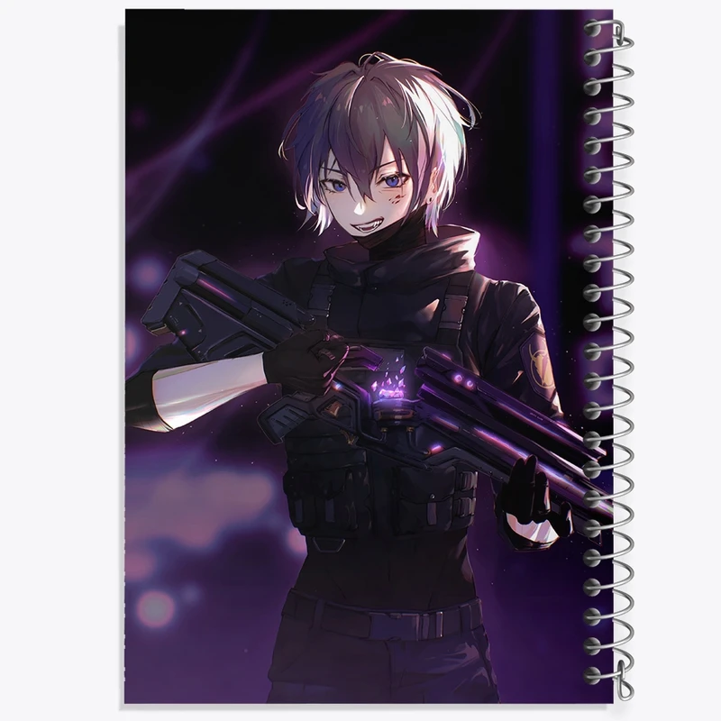 دفتر طراحی 50 برگ خندالو طرح بازی ولورانت (Valorant) کد 33063