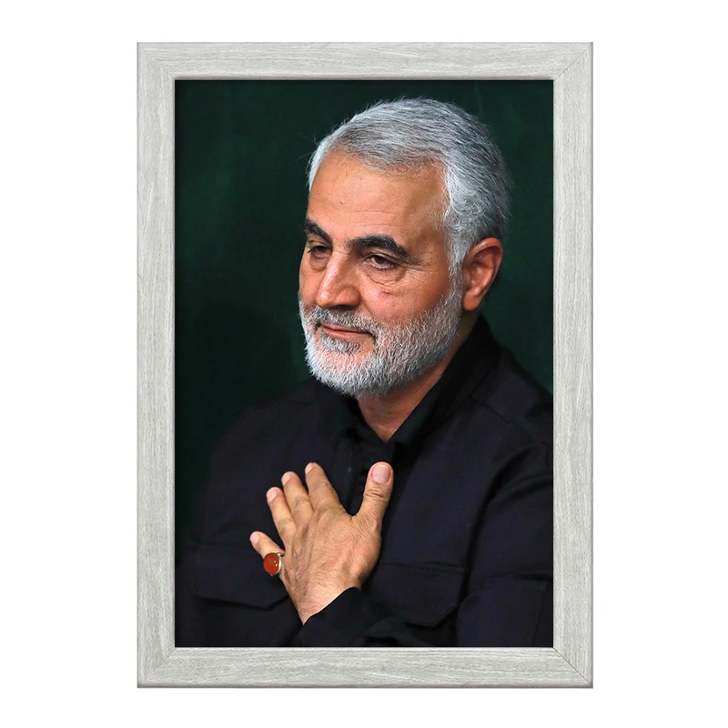 تابلو خندالو طرح سردار قاسم سلیمانی  کد 2620