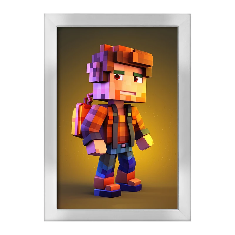 تابلو خندالو طرح ماینکرافت (Minecraft) کد F2057