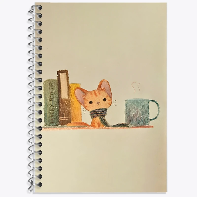 دفتر لغت 50 برگ خندالو طرح هری پاتر (Harry Potter) کد F10011