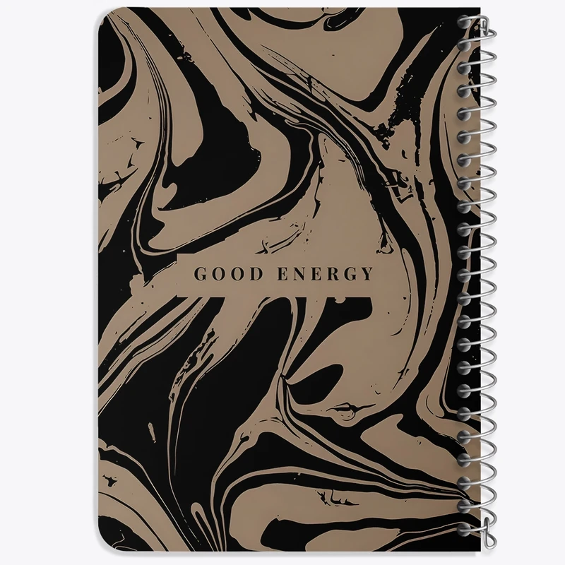 دفتر یادداشت 50 برگ خندالو طرح Good Energy کد F3893