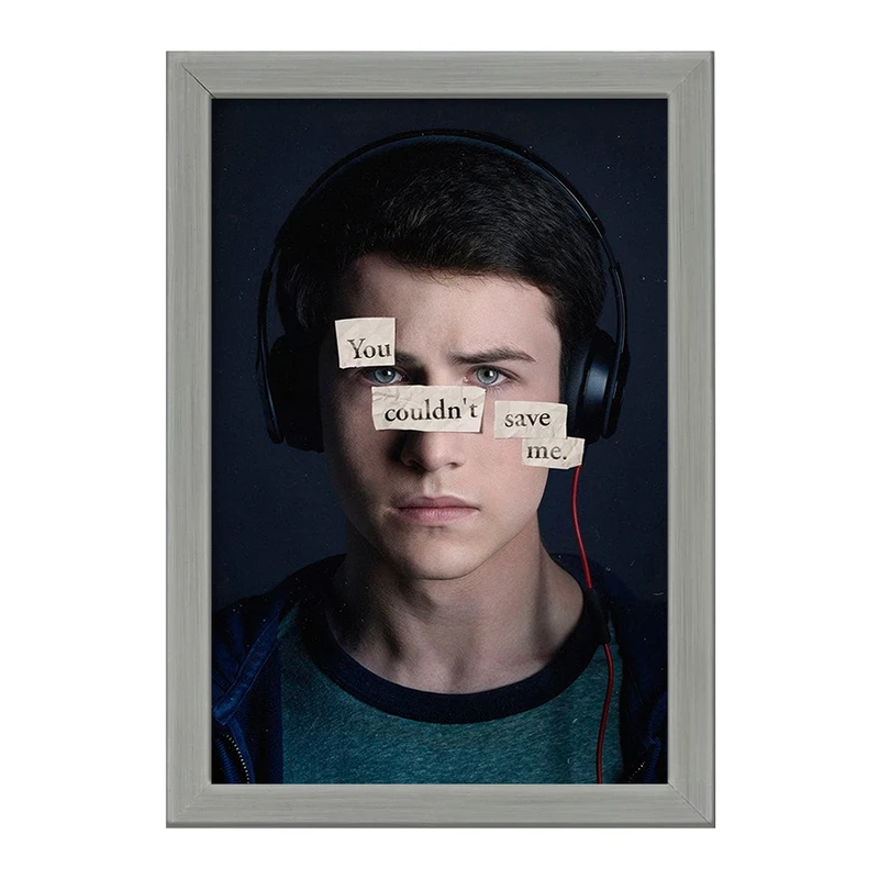 تابلو خندالو طرح کلی جانسن 13دلیل برای اینکه Reasons Why13  کد 20334