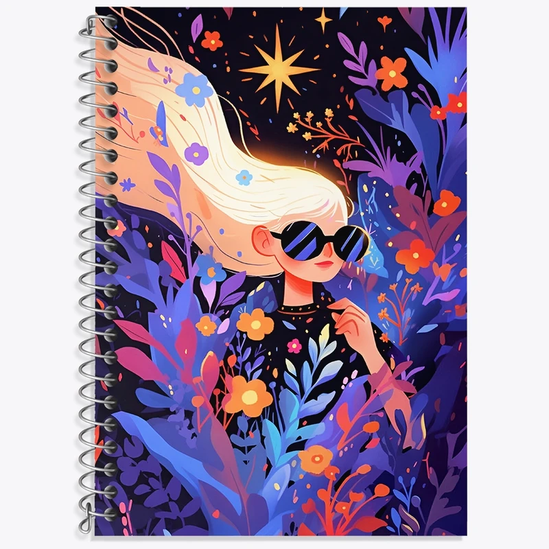 دفتر لغت 50 برگ خندالو طرح دخترانه کد F4781