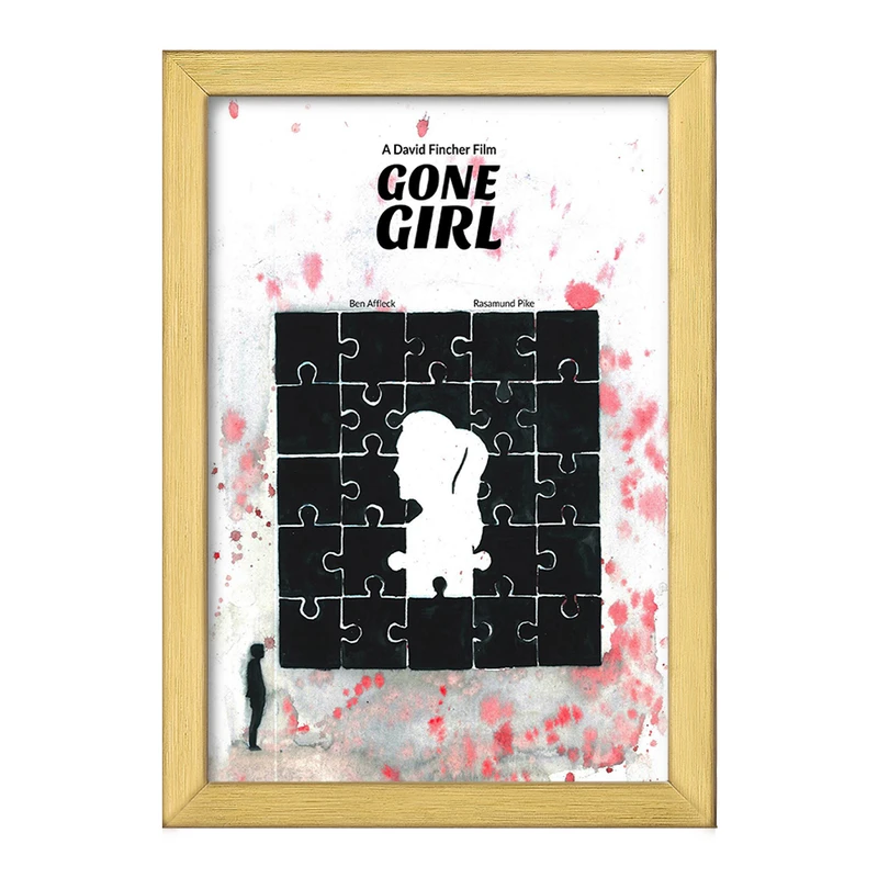 تابلو خندالو طرح دختر گمشده (Gone Girl) کد F11345