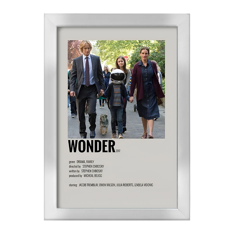 تابلو خندالو طرح اعجوبه (Wonder) کد F13356